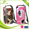 Camouflage color Customized Waterproof Travel Camouflage Dry Bag with Shoulder Strap with custom logo